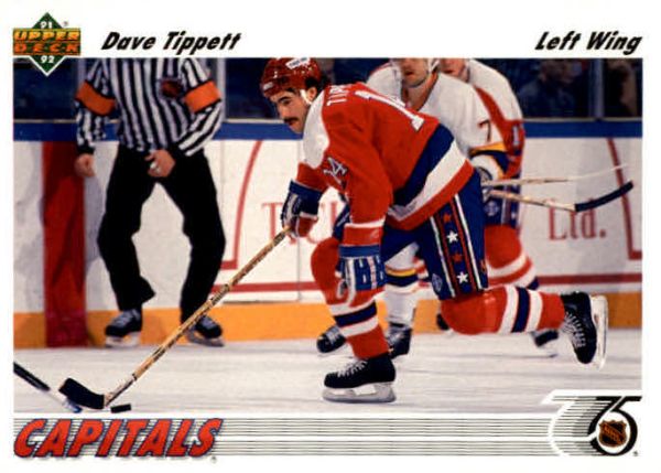 NHL 1991-92 Upper Deck - No 480 - Dave Tippett