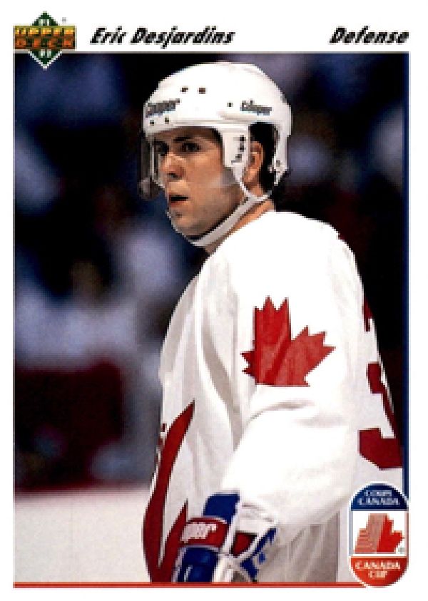 NHL 1991-92 Upper Deck - No 504 - Eric Desjardins