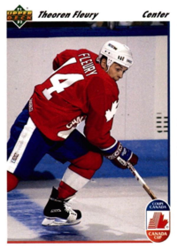 NHL 1991-92 Upper Deck - No 506 - Theoren Fleury