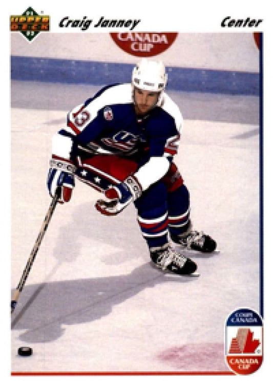 NHL 1991-92 Upper Deck - No 512 - Craig Janney