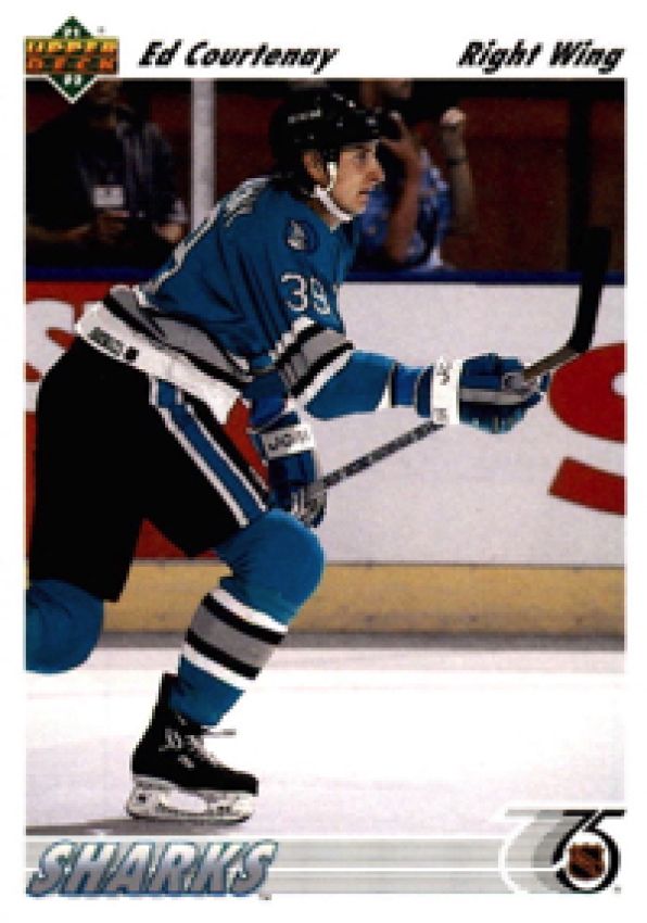 NHL 1991-92 Upper Deck - No 517 - Ed Courtenay