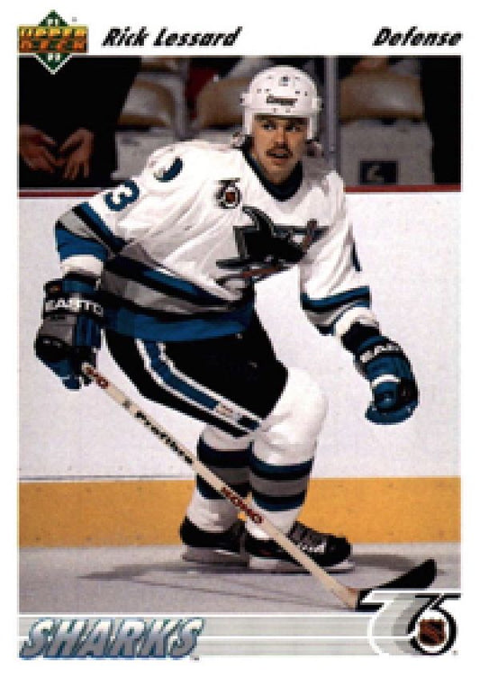 NHL 1991-92 Upper Deck - No 520 - Rick Lessard