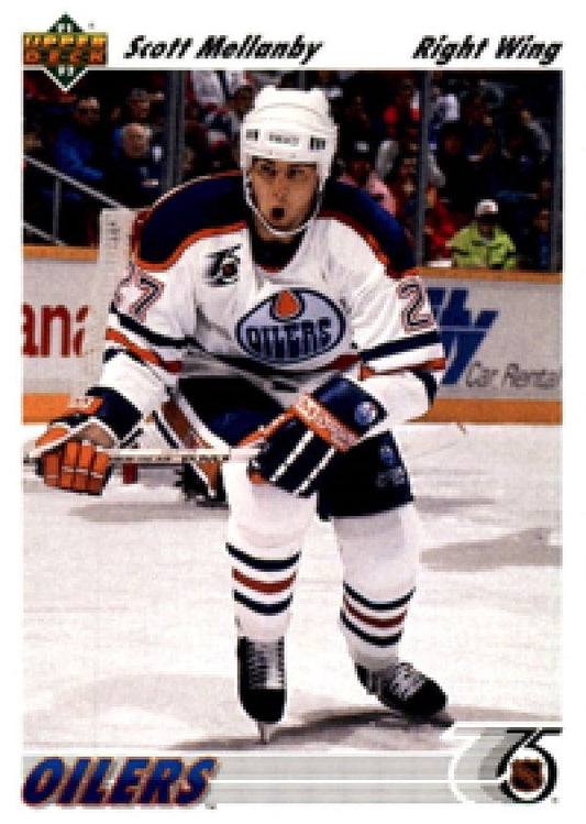 NHL 1991-92 Upper Deck - No 542 - Scott Mellanby