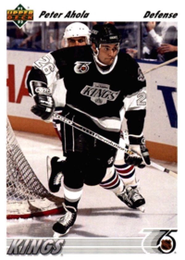 NHL 1991-92 Upper Deck - No 543 - Peter Ahola