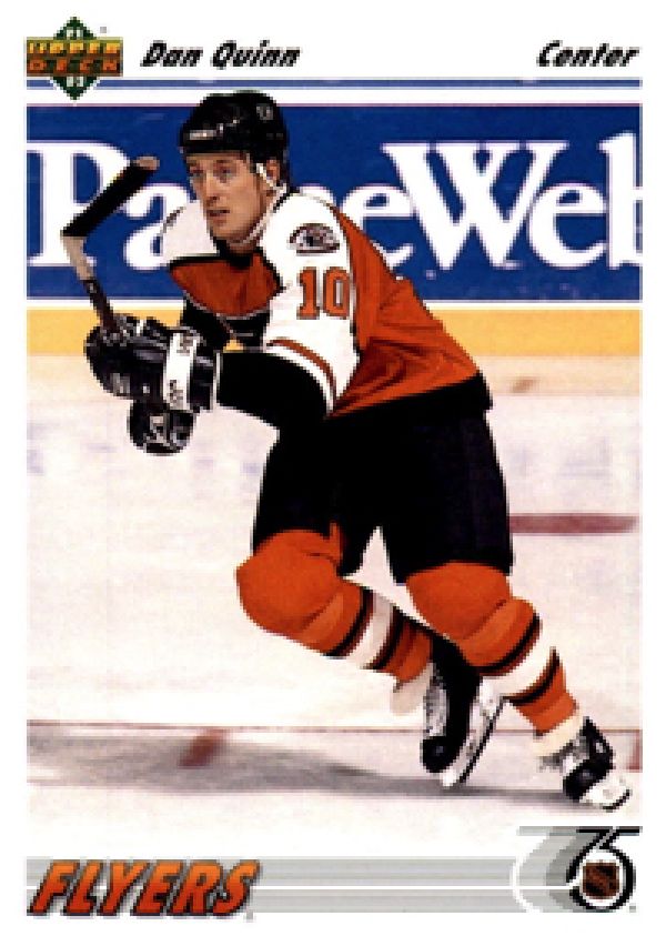 NHL 1991-92 Upper Deck - No 563 - Dan Quinn