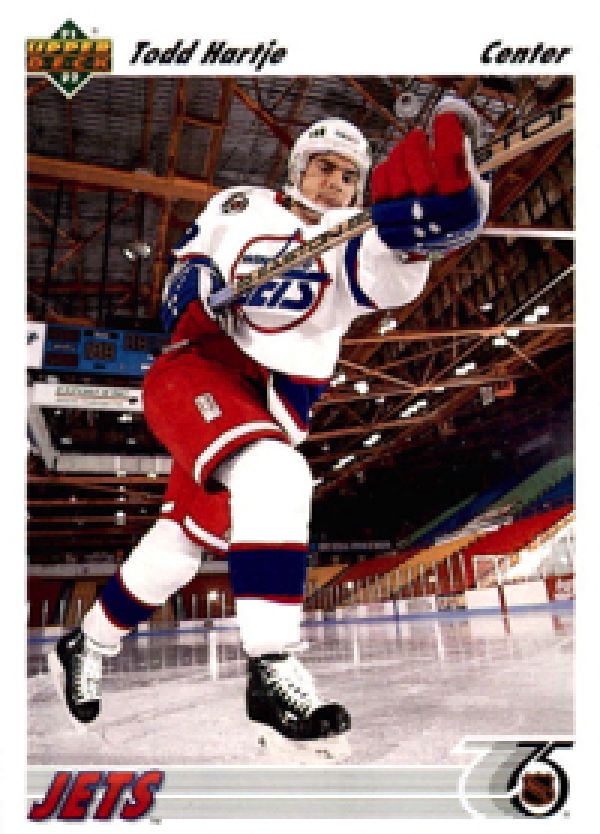 NHL 1991-92 Upper Deck - No 568 - Todd Hartje