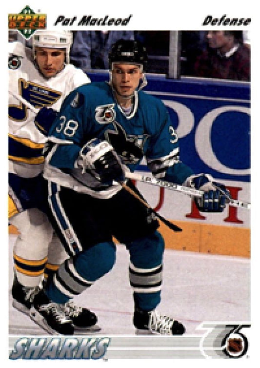 NHL 1991-92 Upper Deck - No 578 - Pat MacLeod