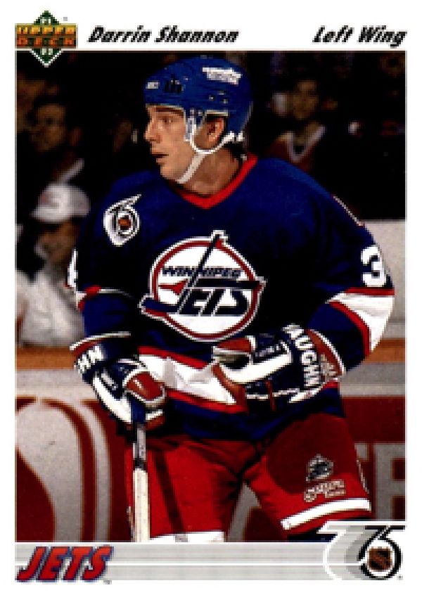 NHL 1991-92 Upper Deck - No 581 - Darrin Shannon