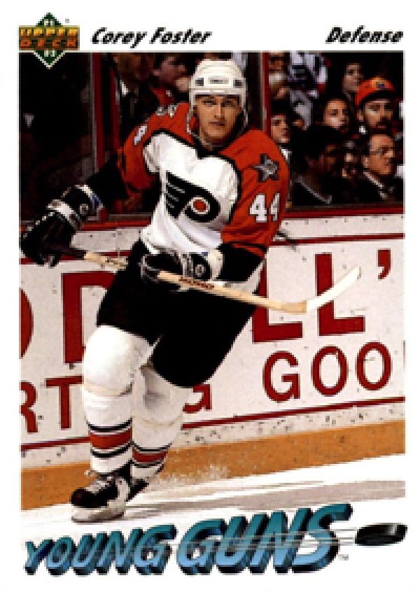 NHL 1991-92 Upper Deck - No 591 - Corey Foster