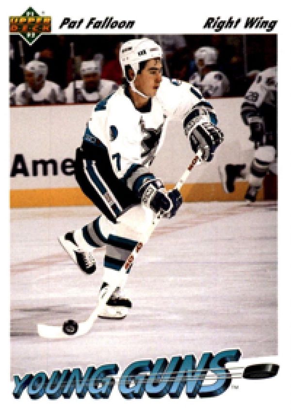 NHL 1991-92 Upper Deck - No 593 - Pat Falloon