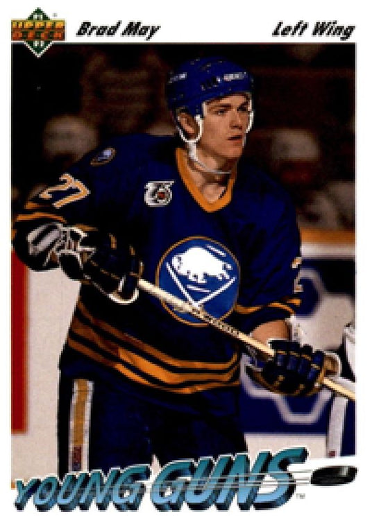 NHL 1991-92 Upper Deck - No 596 - Brad May