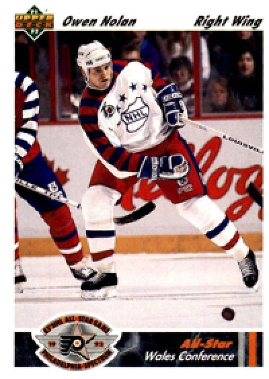 NHL 1991-92 Upper Deck - No 619 - Owen Nolan