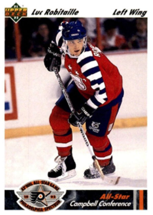 NHL 1991-92 Upper Deck - No 623 - Luc Robitaille