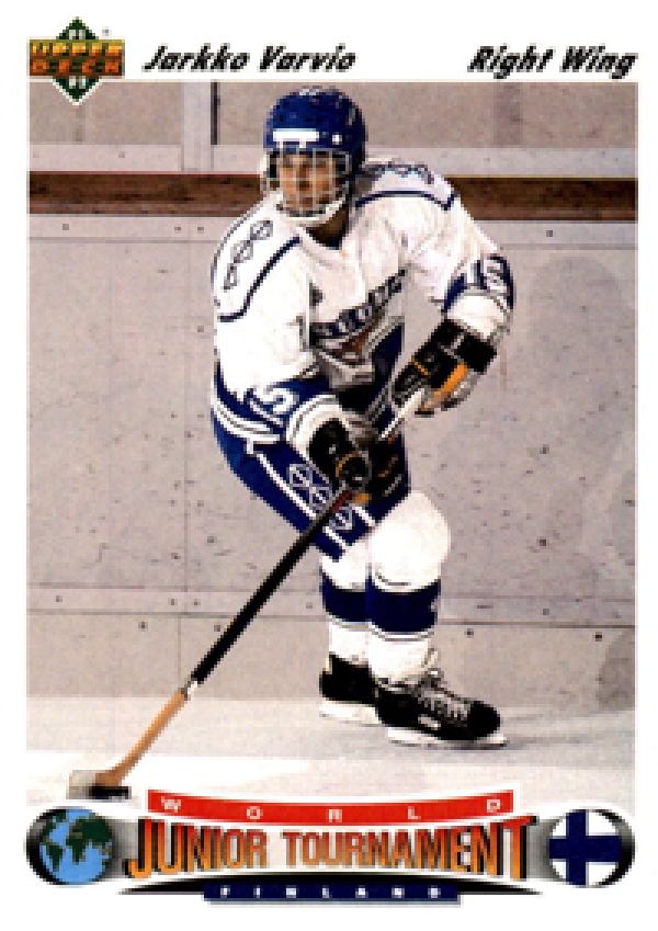 NHL 1991-92 Upper Deck - No 676 - Jarkko Varvio