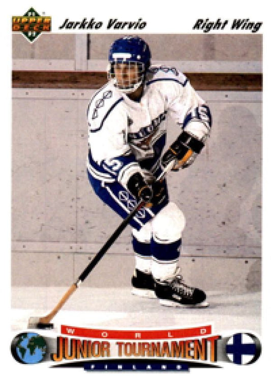 NHL 1991-92 Upper Deck - No 676 - Jarkko Varvio