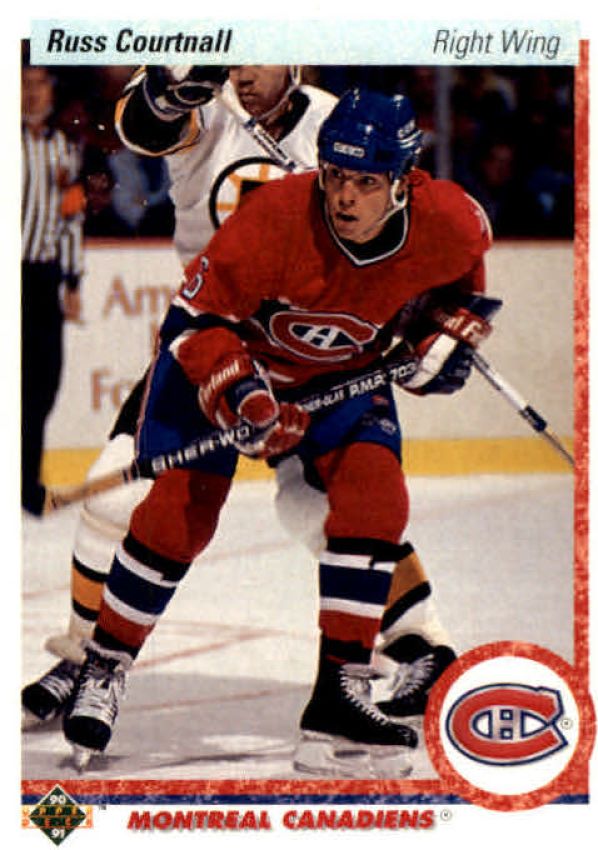 NHL 1990-91 Upper Deck - No. 259 - Russ Courtnall