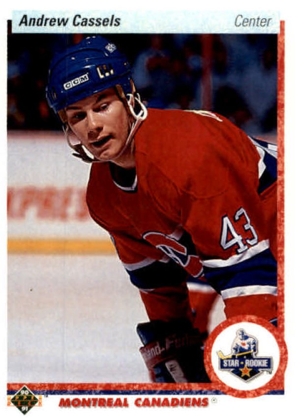 NHL 1990-91 Upper Deck - No. 265 - Andrew Cassels