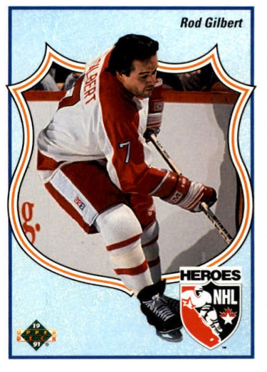 NHL 1990-91 Upper Deck - No 512 - Rod Gilbert