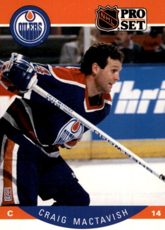 NHL 1990-91 Pro Set - No 90 - Craig MacTavish