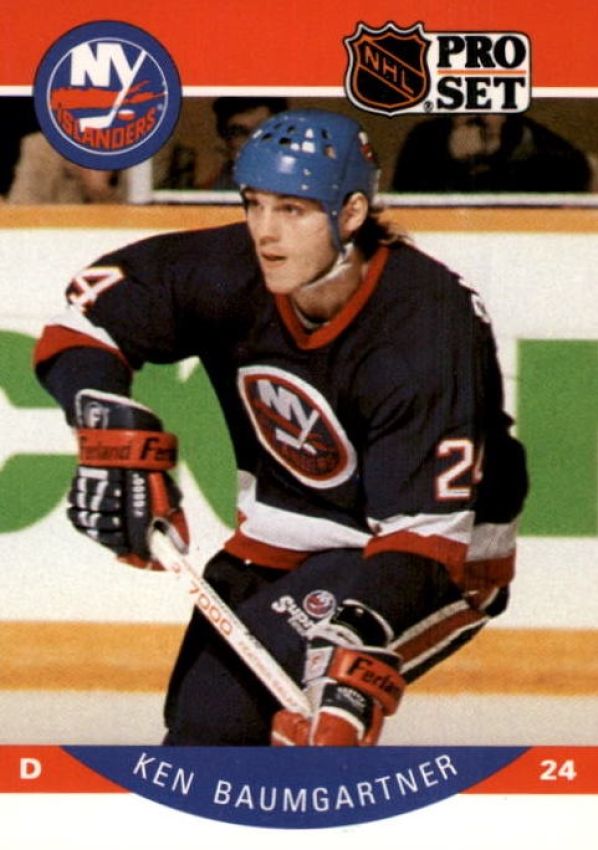 NHL 1990-91 Pro Set - No 178 - Ken Baumgartner