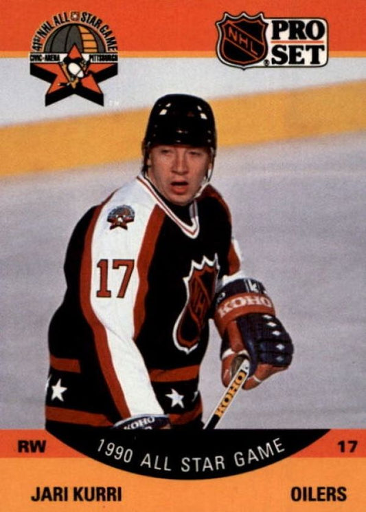 NHL 1990-91 Pro Set - No 348A - Jarri Kurri