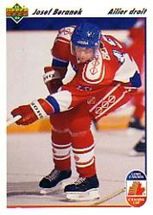 NHL 1991-92 Upper Deck French - No 17 - Josef Beranek