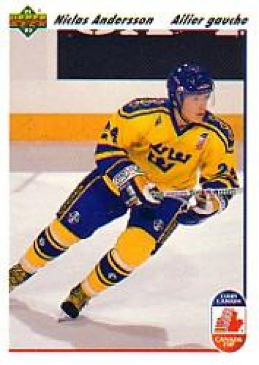 NHL 1991-92 Upper Deck French - No 29 - Niclas Andersson