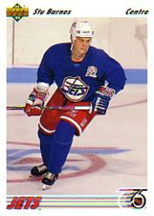 NHL 1991-92 Upper Deck French - No 53 - Stu Barnes