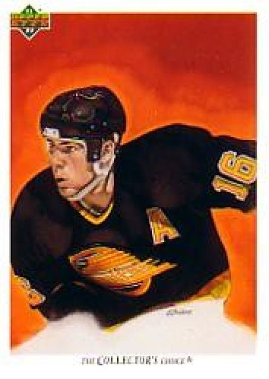 NHL 1991-92 Upper Deck French - No 97 - Trevor Linden