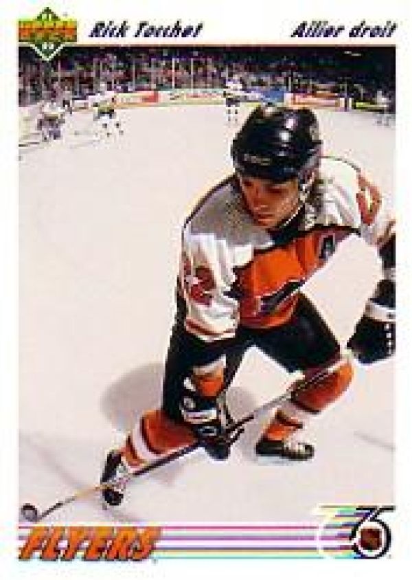 NHL 1991-92 Upper Deck French - No 122 - Rick Tocchet