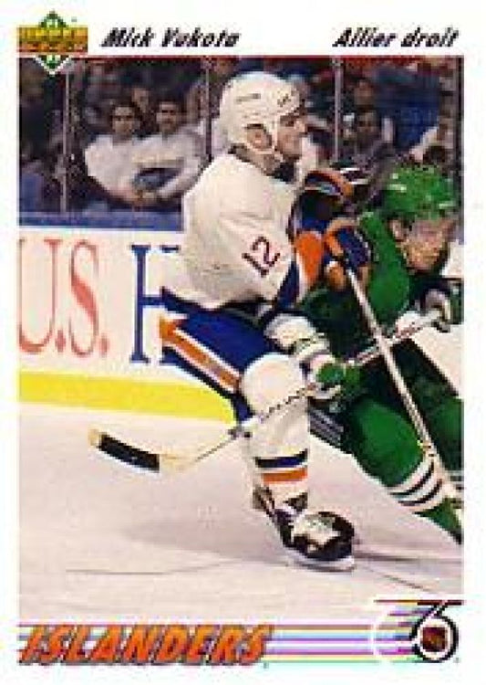 NHL 1991-92 Upper Deck French - No 135 - Mick Vukota