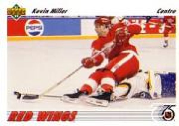 NHL 1991-92 Upper Deck French - No 142 - Kevin Miller