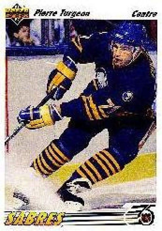 NHL 1991-92 Upper Deck French - No 176 - Pierre Turgeon