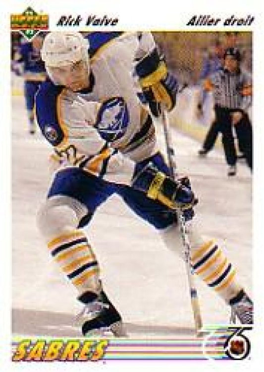 NHL 1991-92 Upper Deck French - No 179 - Rick Vaive