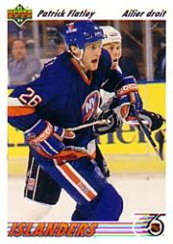 NHL 1991-92 Upper Deck French - No 226 - Patrick Flatley