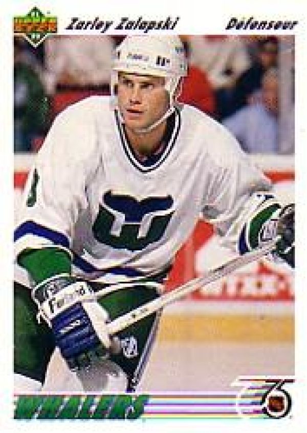 NHL 1991-92 Upper Deck French - No 231 - Zarley Zalapski