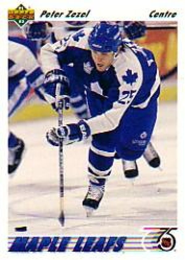 NHL 1991-92 Upper Deck French - No 241 - Peter Zezel