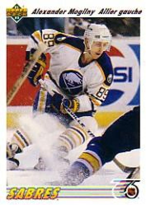 NHL 1991-92 Upper Deck French - No 267 - Alexander Mogilny