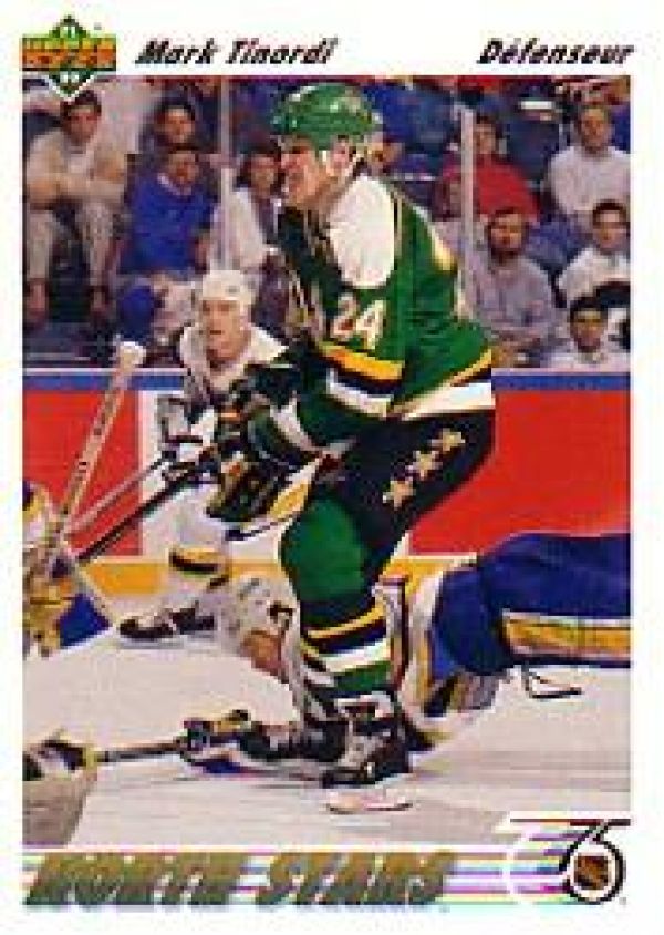 NHL 1991-92 Upper Deck French - No 295 - Mark Tinordi