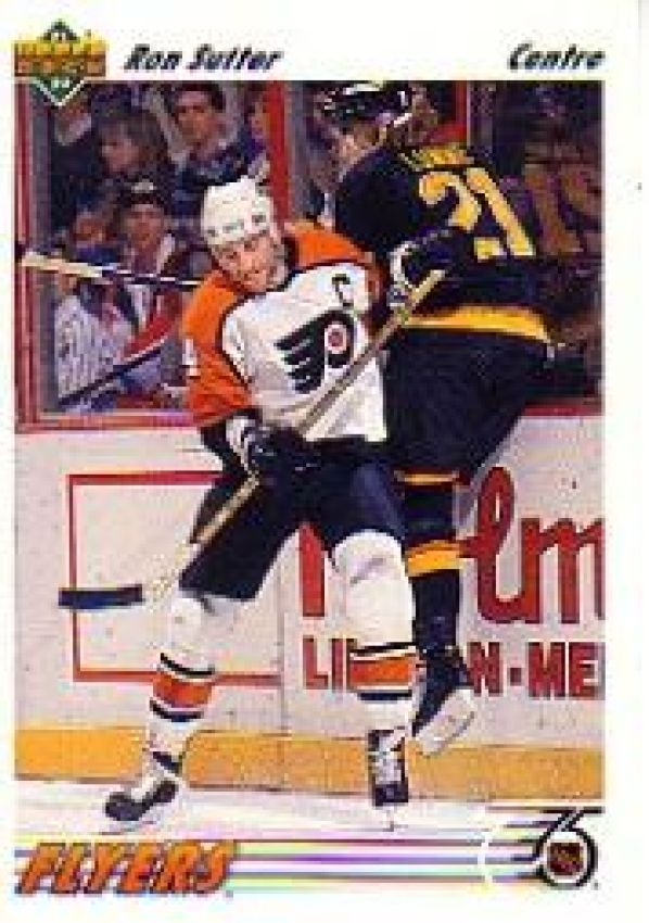 NHL 1991-92 Upper Deck French - No. 309 - Ron Sutter