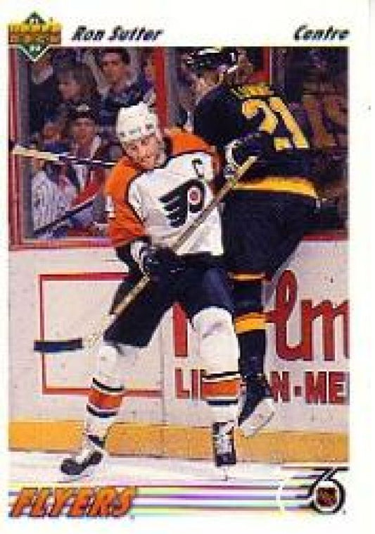 NHL 1991-92 Upper Deck French - No 309 - Ron Sutter