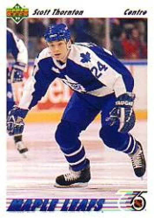 NHL 1991-92 Upper Deck French - No 353 - Scott Thornton