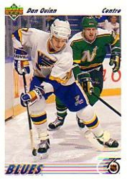 NHL 1991-92 Upper Deck French - No 358 - Dan Quinn