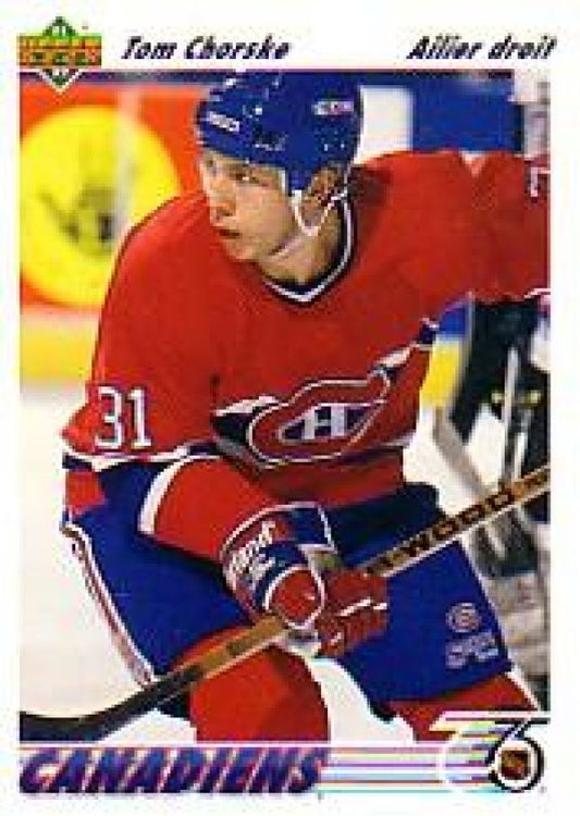 NHL 1991-92 Upper Deck French - No 427 - Tom Chorske