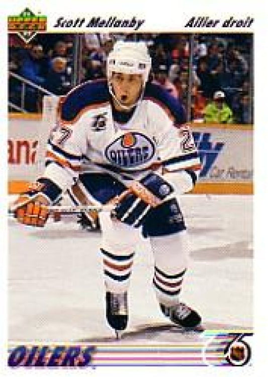 NHL 1991-92 Upper Deck French - No 542 - Scott Mellanby