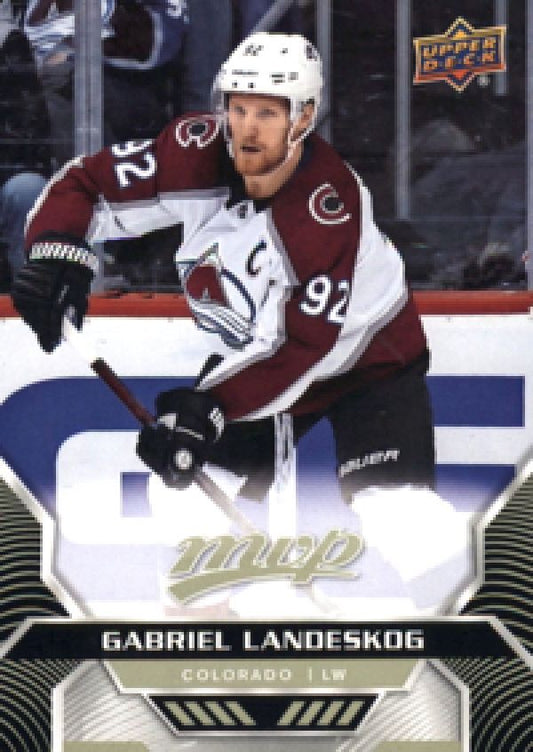 NHL 2020-21 Upper Deck MVP - No 6 - Gabriel Landeskog