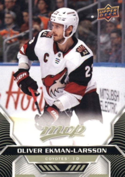 NHL 2020-21 Upper Deck MVP - No 10 - Oliver Ekman-Larsson