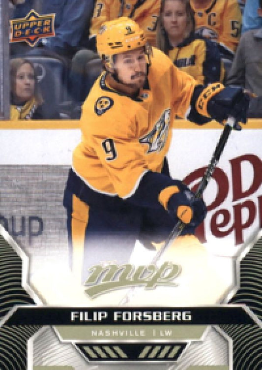 NHL 2020-21 Upper Deck MVP - No 11 - Filip Forsberg