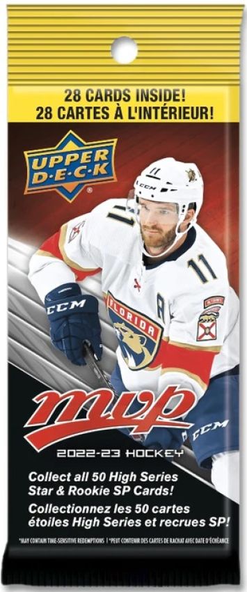 NHL 2022-23 Upper Deck MVP Fat Pack Retail