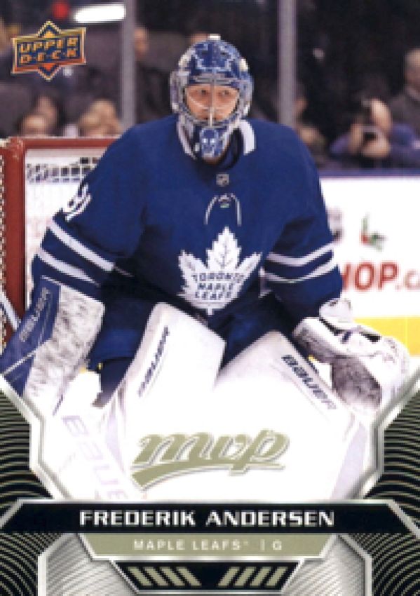 NHL 2020-21 Upper Deck MVP - No 138 - Fredrik Andersen